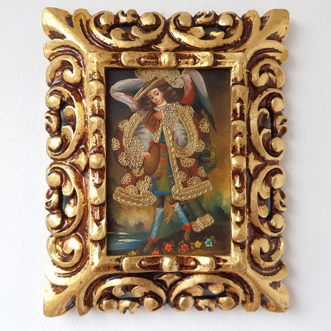 Descubre el arte religioso de las pinturas cuzqueñas: expresiones vibrantes que capturan la devoción y la historia cultural de Perú - Pintura Cuzqueña - Pintura Peruana - Arte Religioso - Escuela Cuzqueña - Virgen - Santos - Arcangel - Pintura Oleo