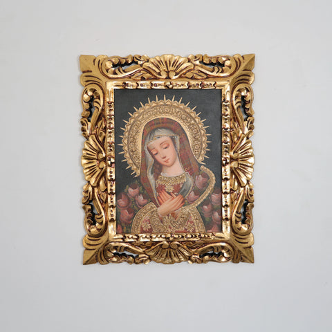 Descubre el arte religioso de las pinturas cuzqueñas: expresiones vibrantes que capturan la devoción y la historia cultural de Perú - Pintura Cuzqueña - Pintura Peruana - Arte Religioso - Escuela Cuzqueña - Virgen - Santos - Arcangel - Pintura Oleo