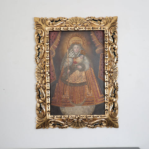Descubre el arte religioso de las pinturas cuzqueñas: expresiones vibrantes que capturan la devoción y la historia cultural de Perú - Pintura Cuzqueña - Pintura Peruana - Arte Religioso - Escuela Cuzqueña - Virgen - Santos - Arcangel - Pintura Oleo