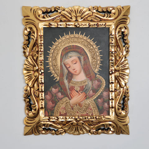 Descubre el arte religioso de las pinturas cuzqueñas: expresiones vibrantes que capturan la devoción y la historia cultural de Perú - Pintura Cuzqueña - Pintura Peruana - Arte Religioso - Escuela Cuzqueña - Virgen - Santos - Arcangel - Pintura Oleo