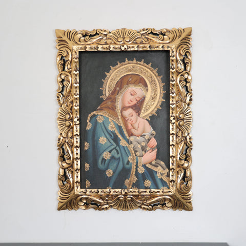 Descubre el arte religioso de las pinturas cuzqueñas: expresiones vibrantes que capturan la devoción y la historia cultural de Perú - Pintura Cuzqueña - Pintura Peruana - Arte Religioso - Escuela Cuzqueña - Virgen - Santos - Arcangel - Pintura Oleo