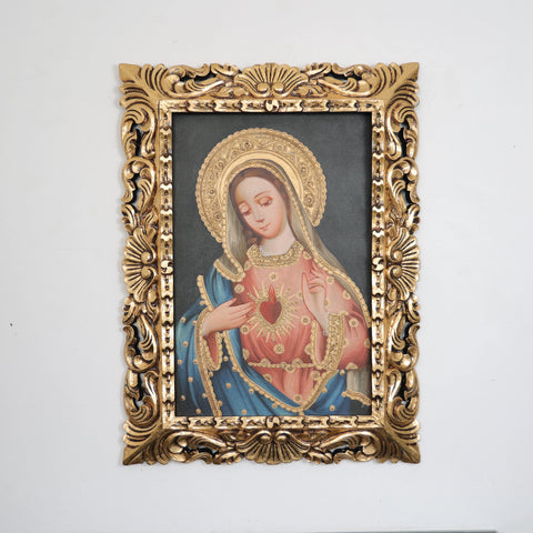 Descubre el arte religioso de las pinturas cuzqueñas: expresiones vibrantes que capturan la devoción y la historia cultural de Perú - Pintura Cuzqueña - Pintura Peruana - Arte Religioso - Escuela Cuzqueña - Virgen - Santos - Arcangel - Pintura Oleo