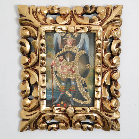 Descubre el arte religioso de las pinturas cuzqueñas: expresiones vibrantes que capturan la devoción y la historia cultural de Perú - Pintura Cuzqueña - Pintura Peruana - Arte Religioso - Escuela Cuzqueña - Virgen - Santos - Arcangel - Pintura Oleo