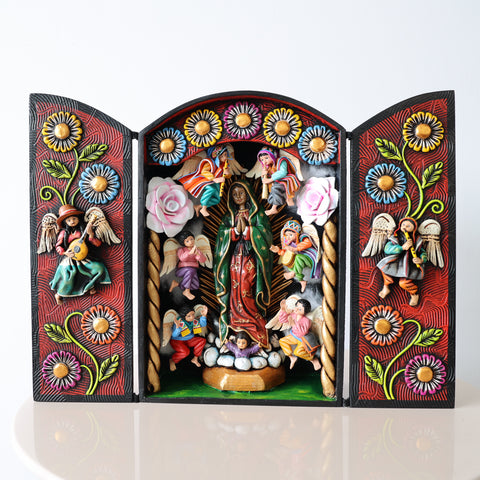 Retablo Andino "Virgen Guadalupe"