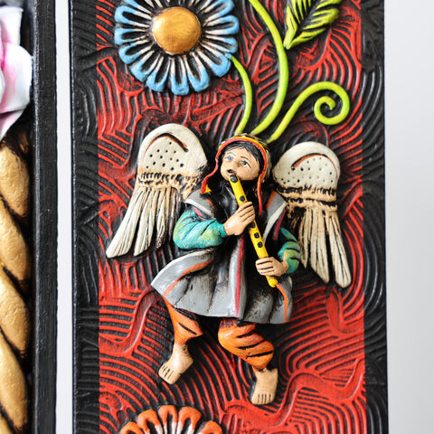Retablo Andino "Virgen Guadalupe"