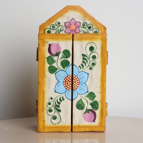 Retablo Andino " Floreria "
