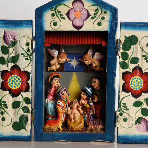 Retablo Andino " Nacimiento"