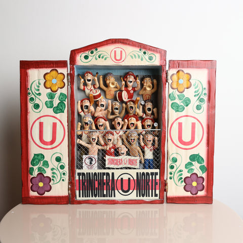 Retablo Andino " Equipo Crema la "U"