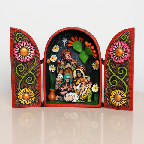 Retablo Andino " Nacimiento"