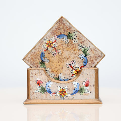 ✨🍷 Posavaso Decorativo – Marfil ✨🍷