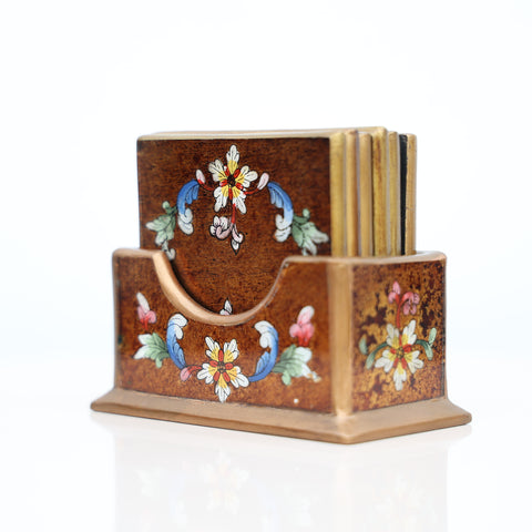 ✨🍷 Posavaso Decorativo – Nogal ✨🍷