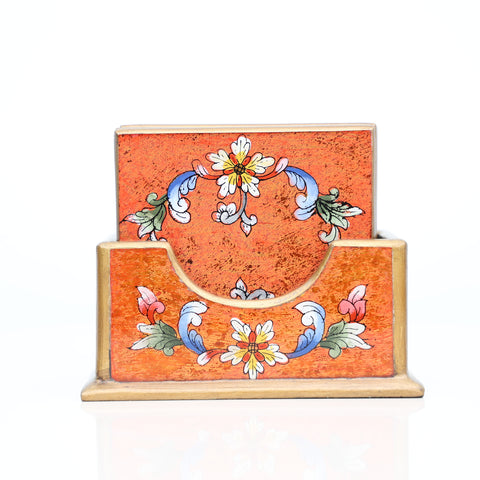 ✨🍷 Posavaso Decorativo – Rojo ✨🍷