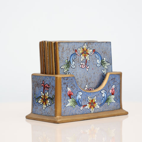 ✨🍷 Posavaso Decorativo – Morado ✨🍷