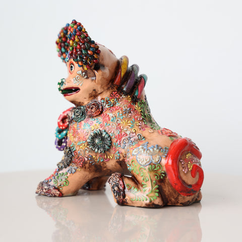 ✨🐂 Toro de Pucará Premium Sentado Brocateado ✨🐂