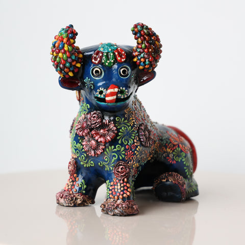 ✨🐂 Toro de Pucará Premium Sentado Brocateado ✨🐂