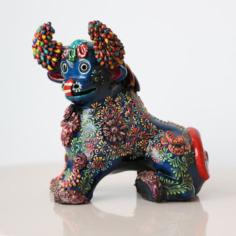 ✨🐂 Toro de Pucará Premium Sentado Brocateado ✨🐂