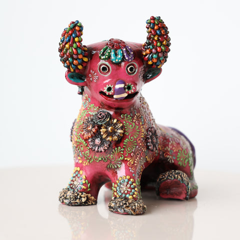 ✨🐂 Toro de Pucará Premium Sentado Brocateado ✨🐂