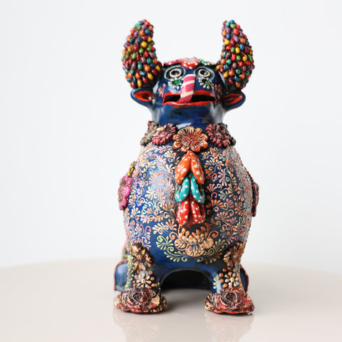 ✨🍷 Portavino Premium Toro Brocateado 25cm ✨🐂