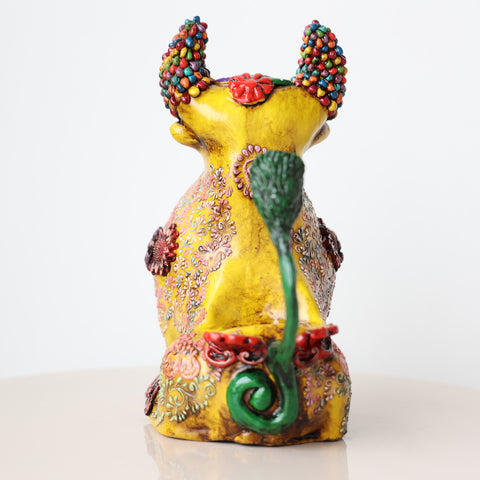 ✨🍷 Portavino Premium Toro Brocateado 25cm ✨🐂