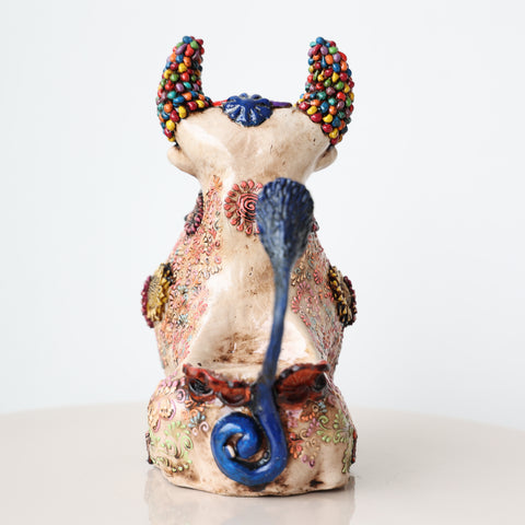 ✨🍷 Portavino Premium Toro Brocateado 25cm ✨🐂