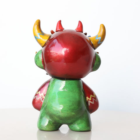 ✨ Ícaro Diablada – Cerámica Iconográfica Andina ✨