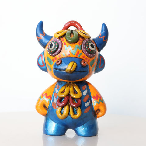 ✨ Ícaro Toro de Pucará – Cerámica Iconográfica Andina ✨