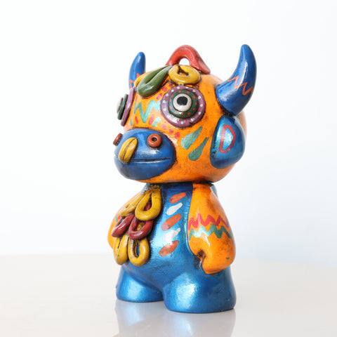 ✨ Ícaro Toro de Pucará – Cerámica Iconográfica Andina ✨