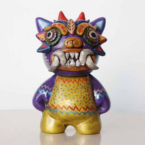 ✨ Ícaro Gato Michi 15 cm – Cerámica Iconográfica ✨