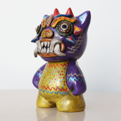 ✨ Ícaro Gato Michi 15 cm – Cerámica Iconográfica ✨