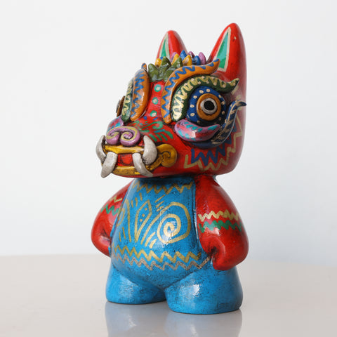 🐶✨ Ícaro Perro Peruano 15 cm – Cerámica Iconográfica ✨🐾