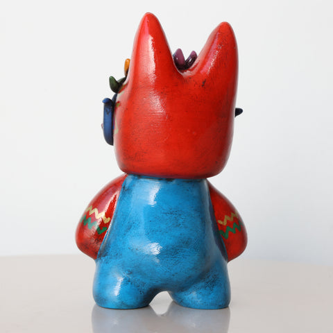 🐶✨ Ícaro Perro Peruano 15 cm – Cerámica Iconográfica ✨🐾