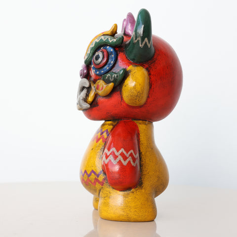 👹🔥 Ícaro Diablada – Cerámica Iconográfica Andina ✨