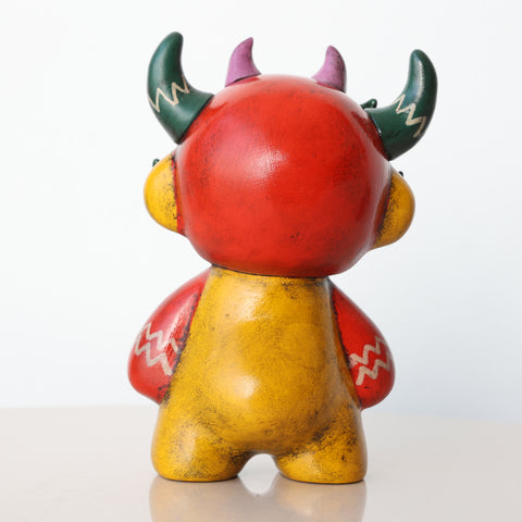 👹🔥 Ícaro Diablada – Cerámica Iconográfica Andina ✨