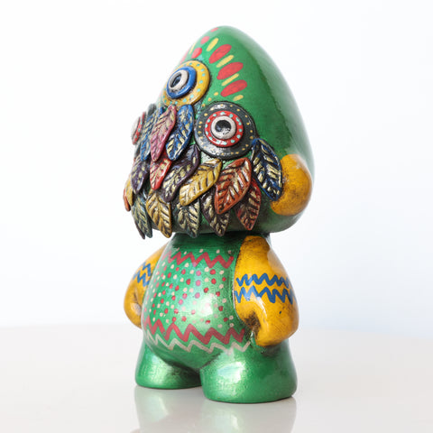 🛡️✨ Ícaro Guardián 15 cm – Cerámica Iconográfica ✨