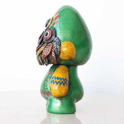 🛡️✨ Ícaro Guardián 15 cm – Cerámica Iconográfica ✨