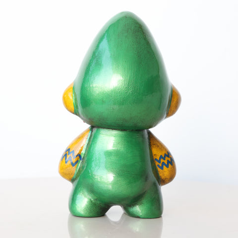 🛡️✨ Ícaro Guardián 15 cm – Cerámica Iconográfica ✨