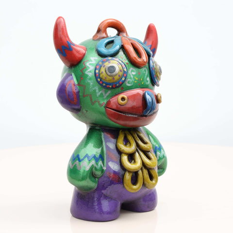 🏺✨ Ícaro Torito de Pucará – Cerámica Iconográfica Artesanal ✨