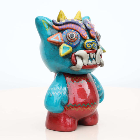 ✨ Ícaro Gato Michi 15 cm – Cerámica Iconográfica ✨