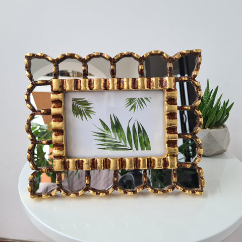 ✨ Portafoto Espejo 25 × 20 cm