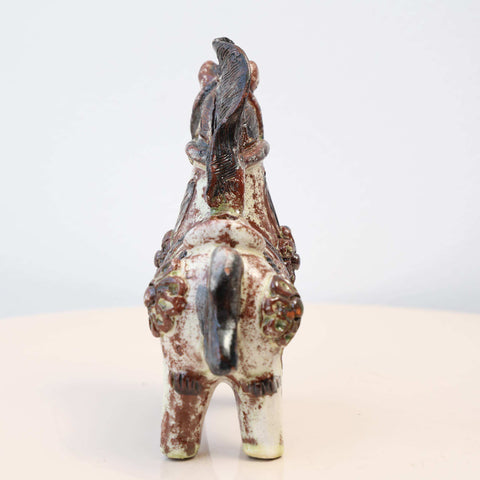 🐎✨ Caballo de Pucará Barroco Rústico 14 cm – Cerámica Artesanal ✨