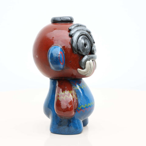 🏺✨ Ícaro Chavín 15 cm – Cerámica Iconográfica Ancestral Peruana ✨