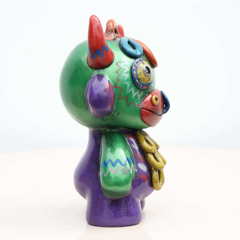 🏺✨ Ícaro Torito de Pucará – Cerámica Iconográfica Artesanal ✨