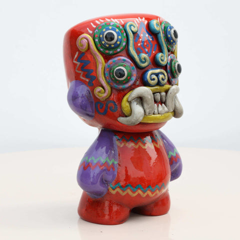 🏺✨ Ícaro Cuchimilco 15 cm – Cerámica Iconográfica ✨
