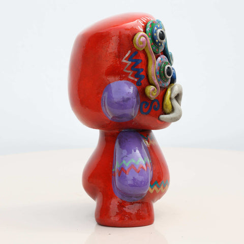 🏺✨ Ícaro Cuchimilco 15 cm – Cerámica Iconográfica ✨