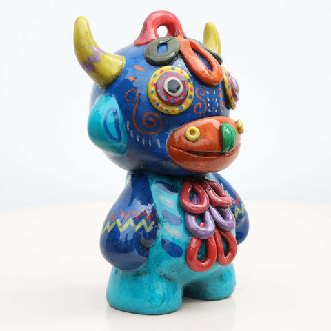 🏺✨ Ícaro Torito de Pucará – Cerámica Iconográfica Artesanal ✨