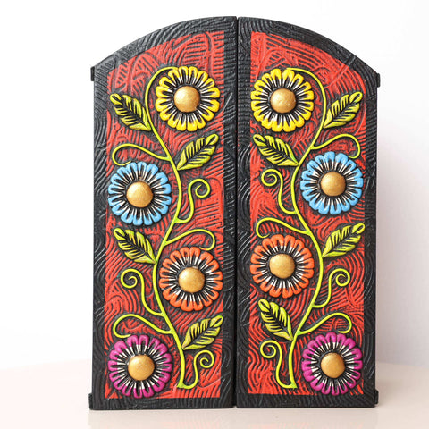 🎨✨ Retablo Andino Artesanos de Máscaras ✨
