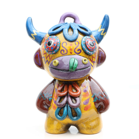 🏺✨ Ícaro Torito de Pucará – Cerámica Iconográfica Artesanal ✨