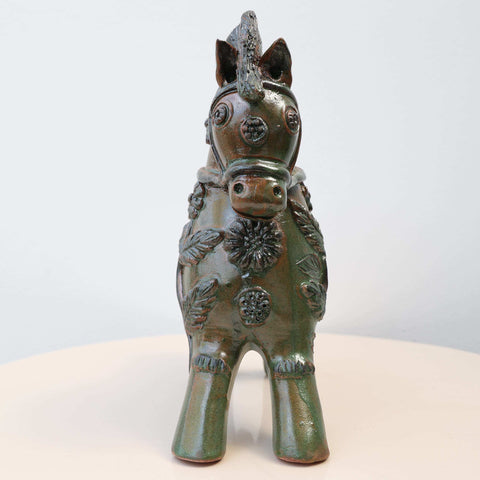 🐎✨ Caballo de Pucará 25 cm – Cerámica Artesanal ✨