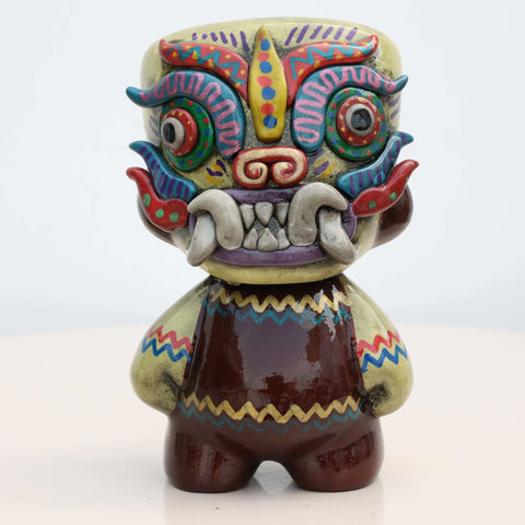 🏺✨ Ícaro Cuchimilco 15 cm – Cerámica Iconográfica ✨