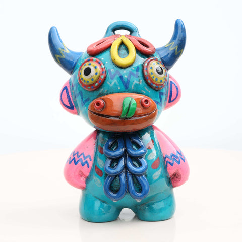 🏺✨ Ícaro Torito de Pucará – Cerámica Iconográfica Artesanal ✨